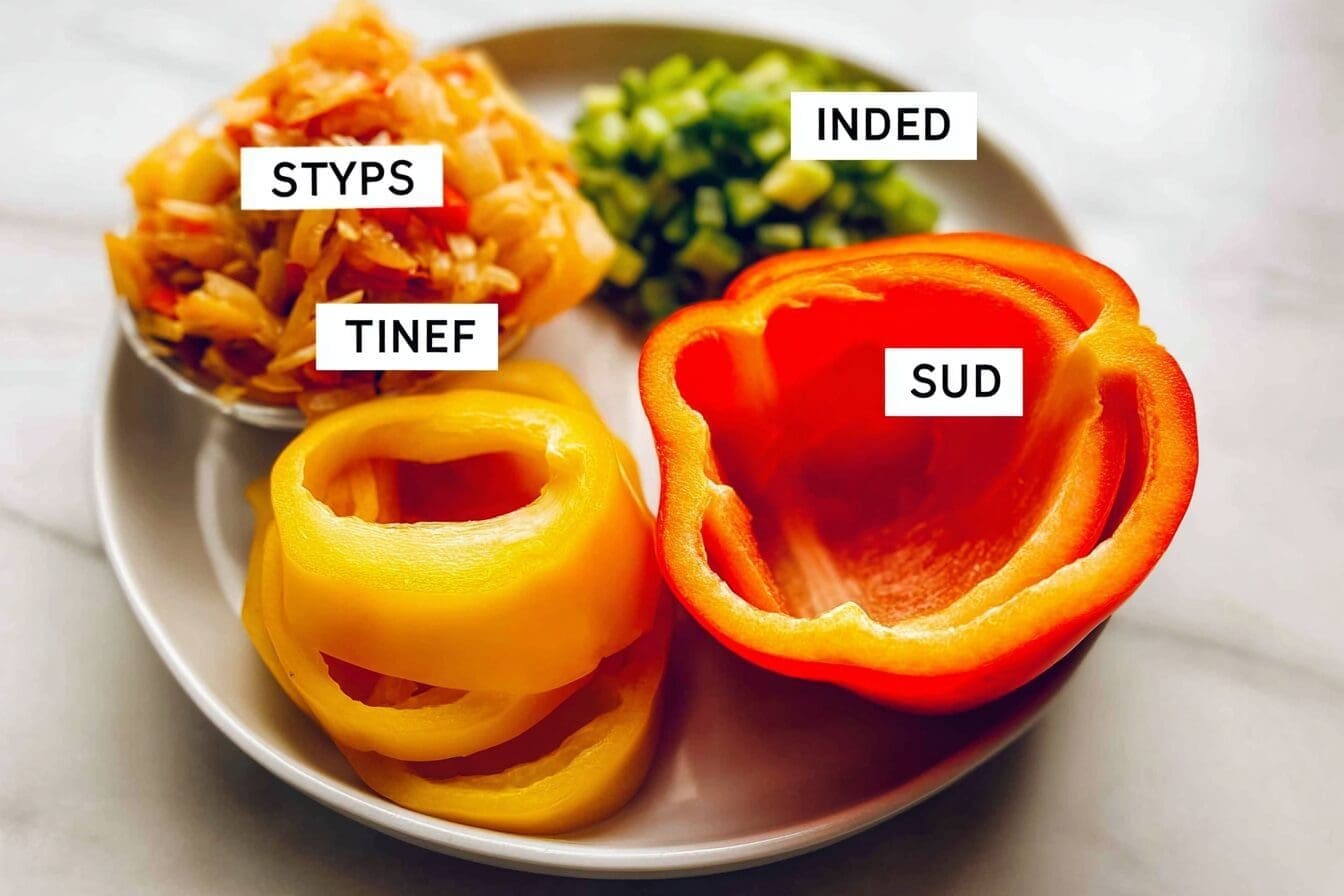How To Cut A Bell Pepper