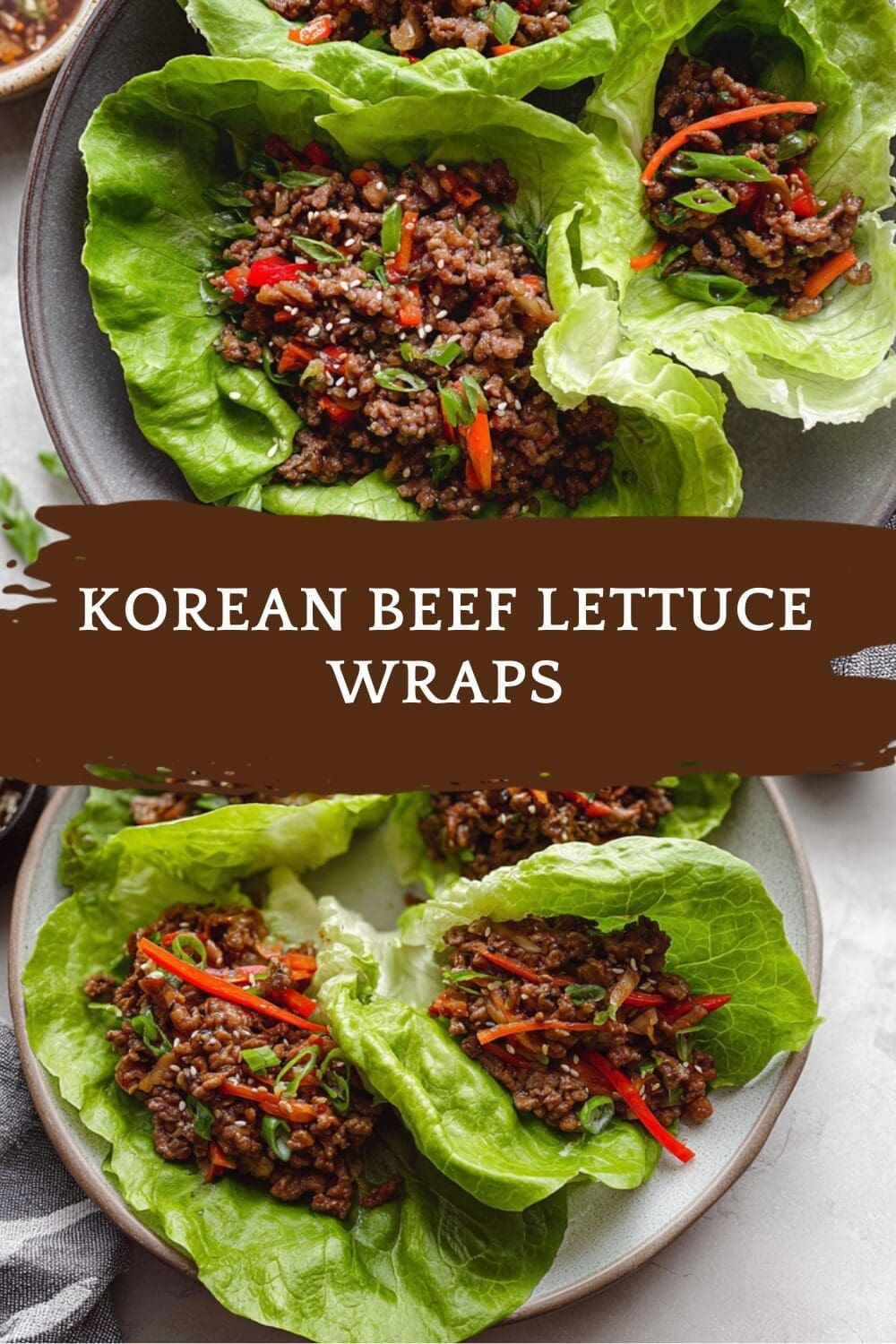 Korean Beef Lettuce Wraps With Savory Sauce And Fresh Veggies 7 Korean Beef Lettuce Wraps