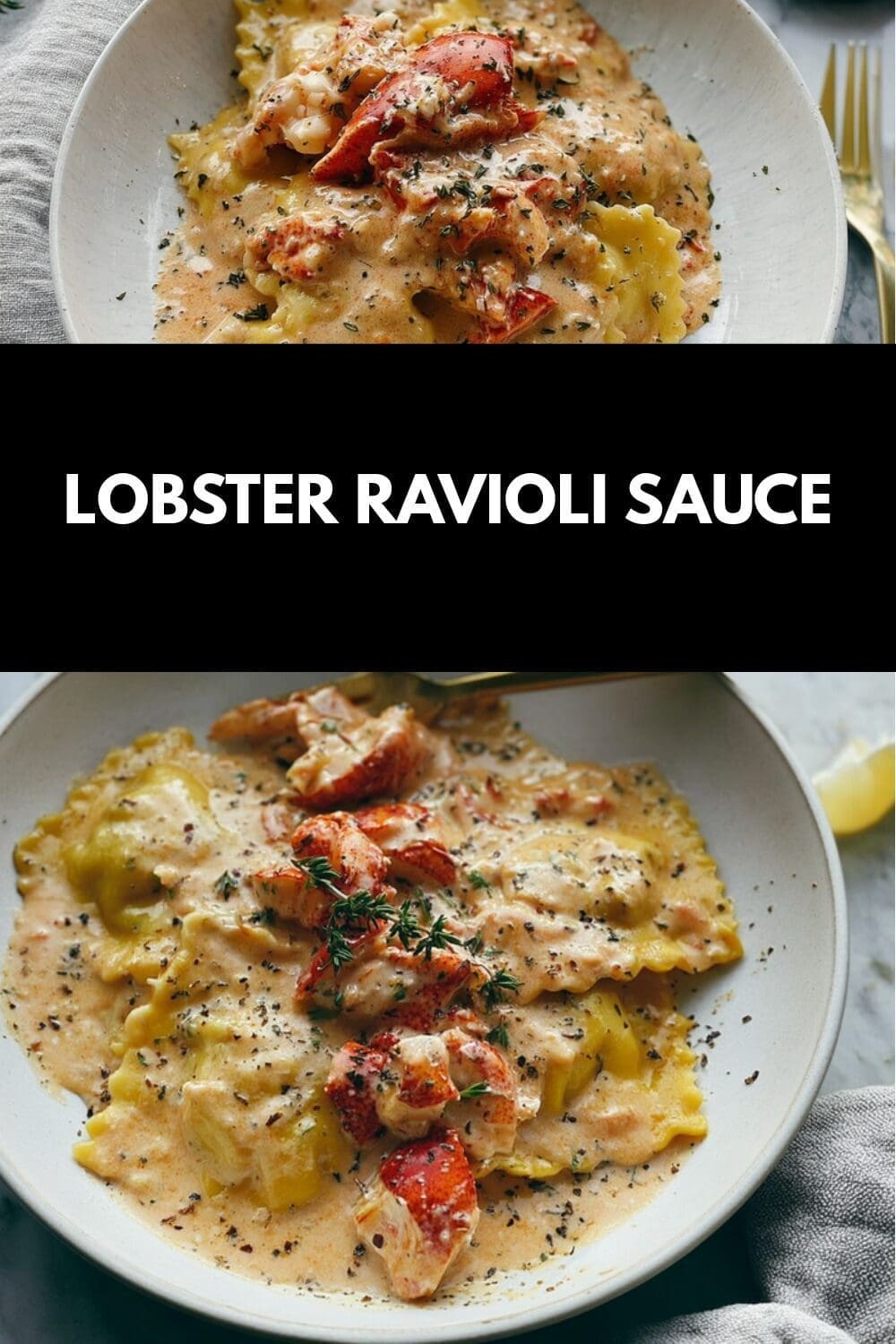 Lobster Ravioli Sauce