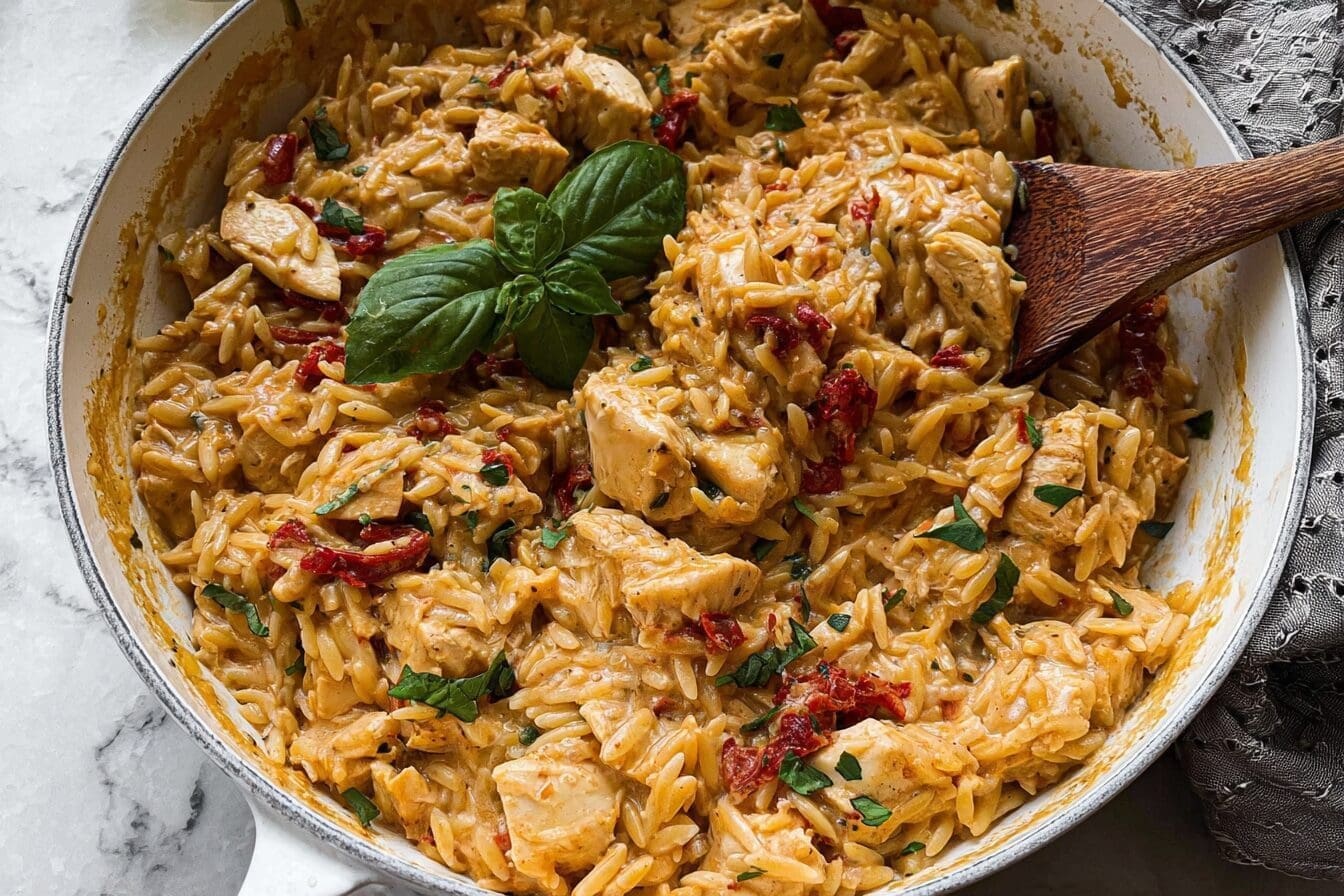 One-Pan Marry Me Chicken With Creamy Orzo Recipe 6 Marry Me Chicken Orzo