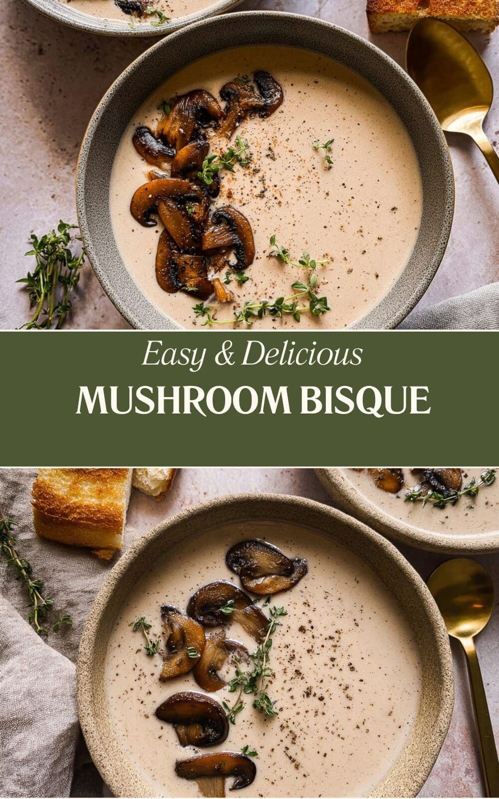 Wild Mushroom Bisque Recipe With Creamy, Rich Flavors 7 Mushroom Bisque