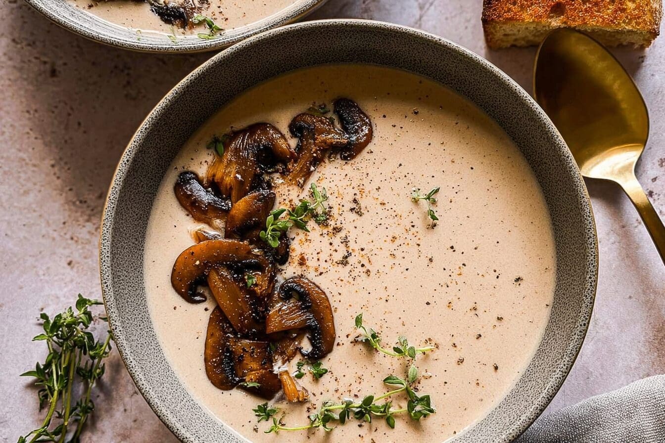 Wild Mushroom Bisque Recipe With Creamy, Rich Flavors 6 Mushroom Bisque