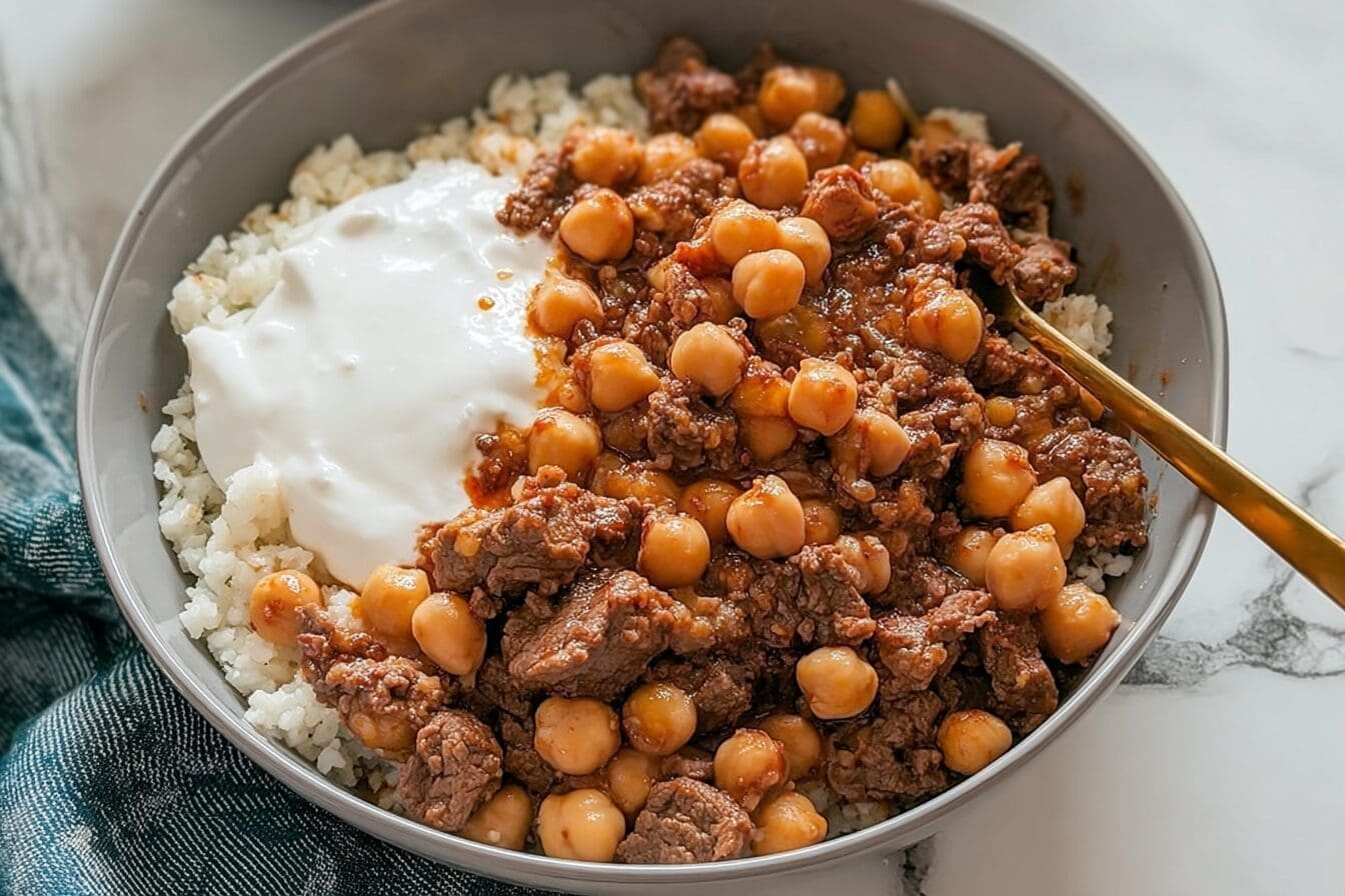 Crispy Chickpeas With Savory Beef For A Flavorful Meal 6 Beef And Chickpeas