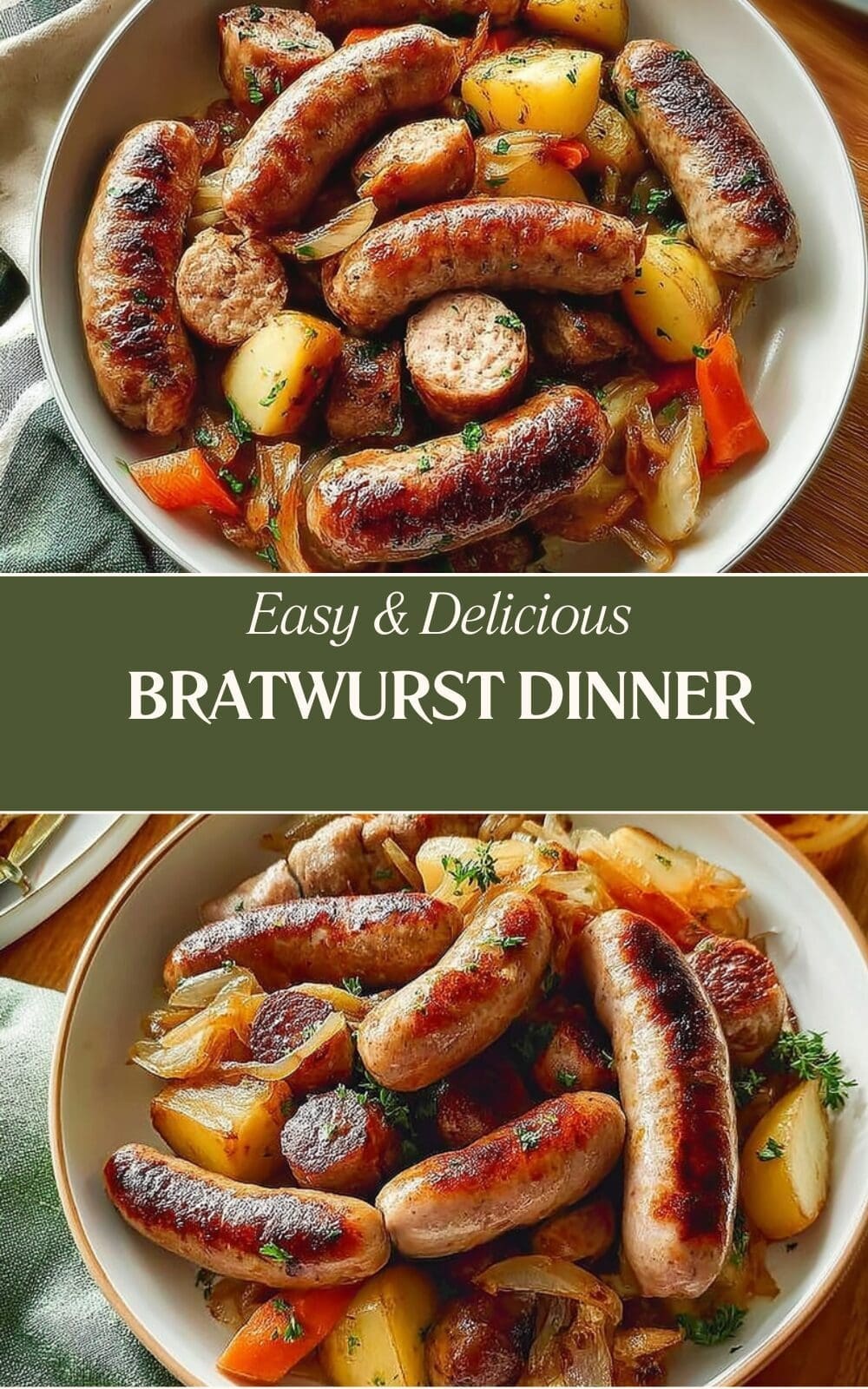 Bratwurst Dinner
