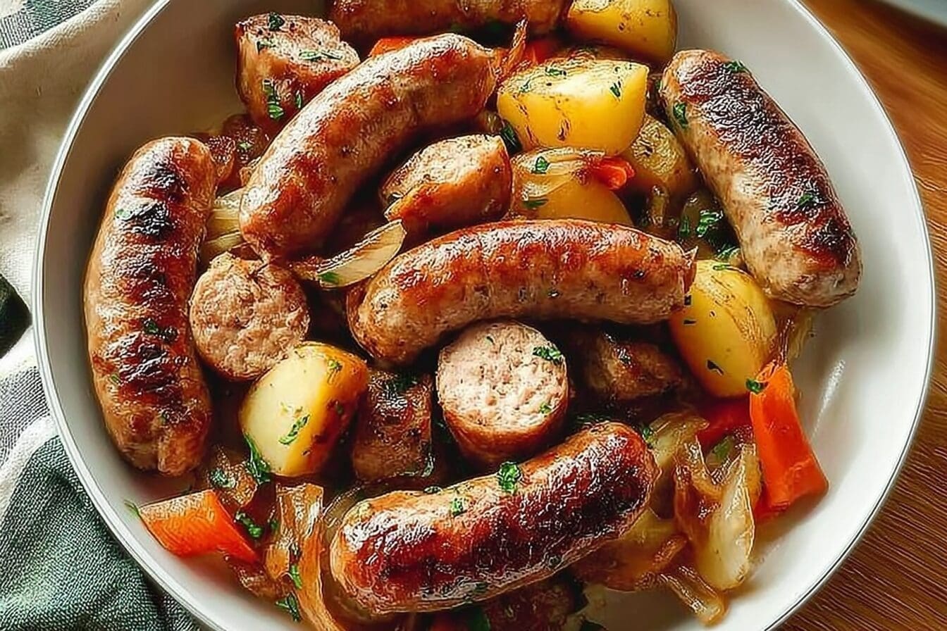 Bratwurst Dinner