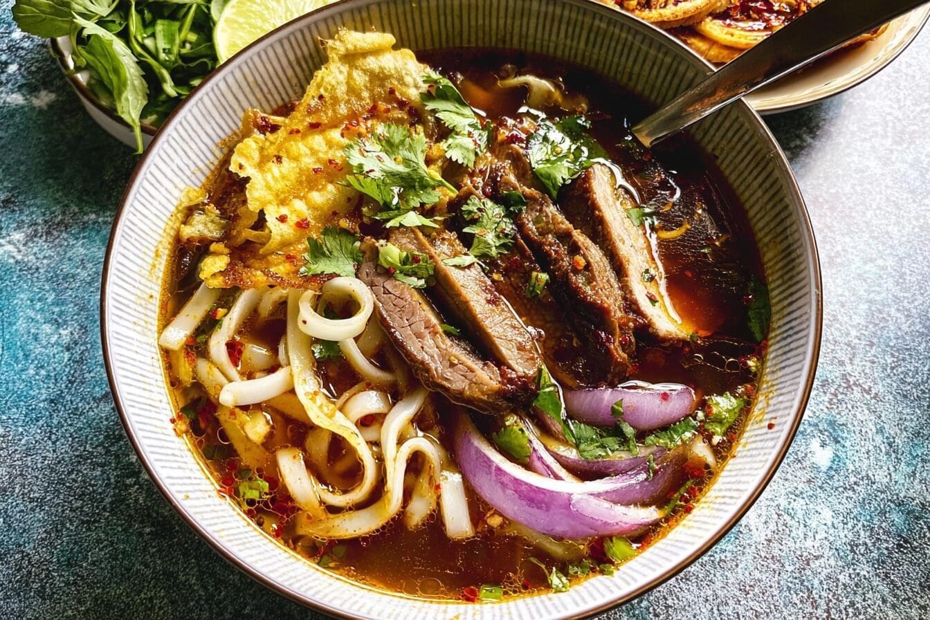 Bún Bò Huế Recipe With Spicy Beef And Pork Broth 6 Bun Bo Hue