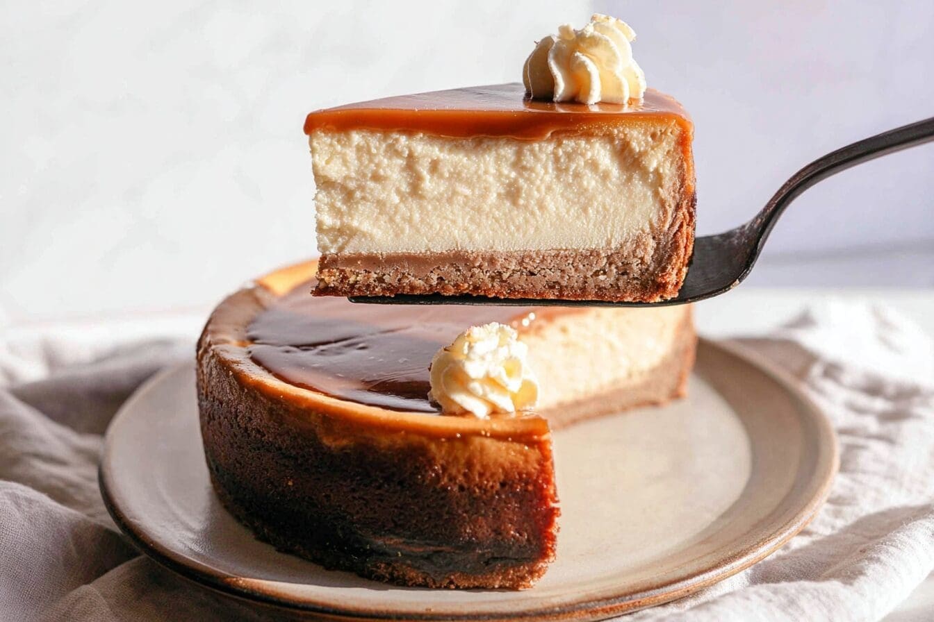 Salted Caramel Cheesecake Recipe With Creamy Texture And Rich Flavor 6 Caramel Cheesecake
