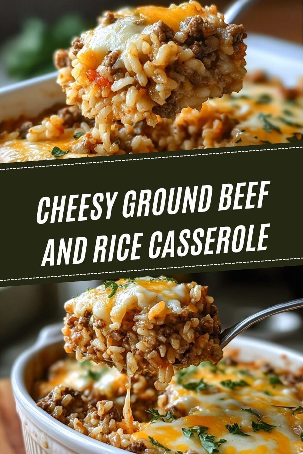 Cheesy Ground Beef And Rice Casserole Recipe With Simple Ingredients 7 Cheesy Ground Beef And Rice Casserole