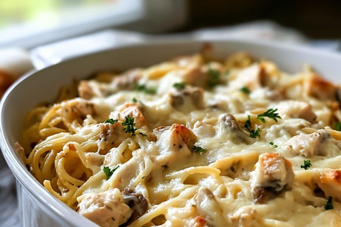 Chicken Tetrazzini