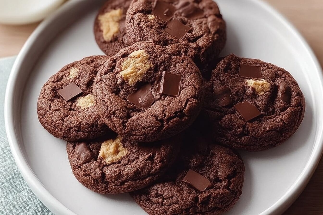 Chocolate Crinkle Cake Mix Cookies Recipe For Soft Chewy Treats 6 Chocolate Cake Cookies