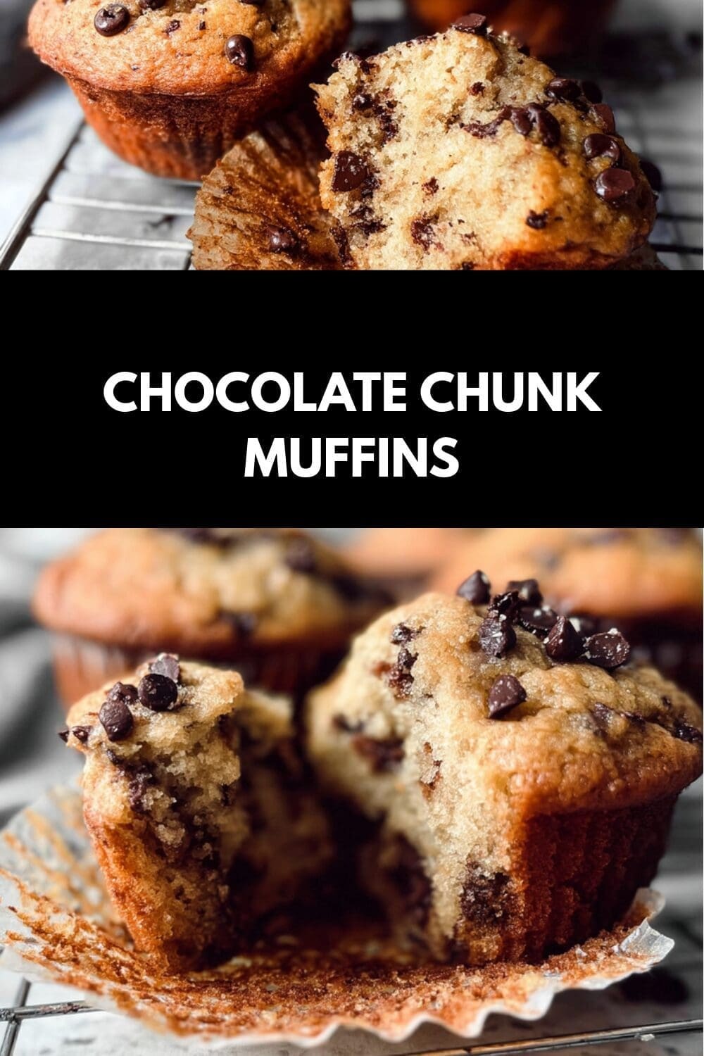 Chocolate Chunk Muffins Recipe With Gooey Melts And Tender Texture 7 Chocolate Chunk Muffins