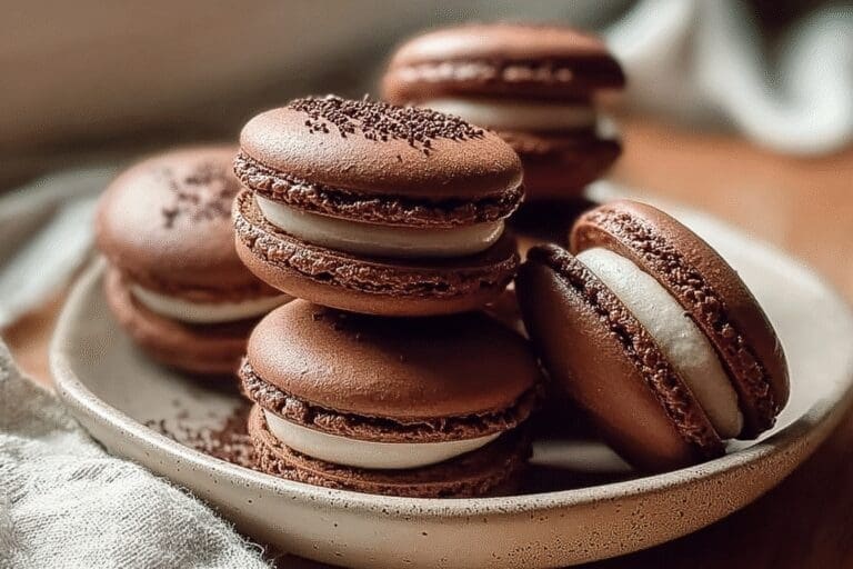 Chocolate Macarons 58.Png