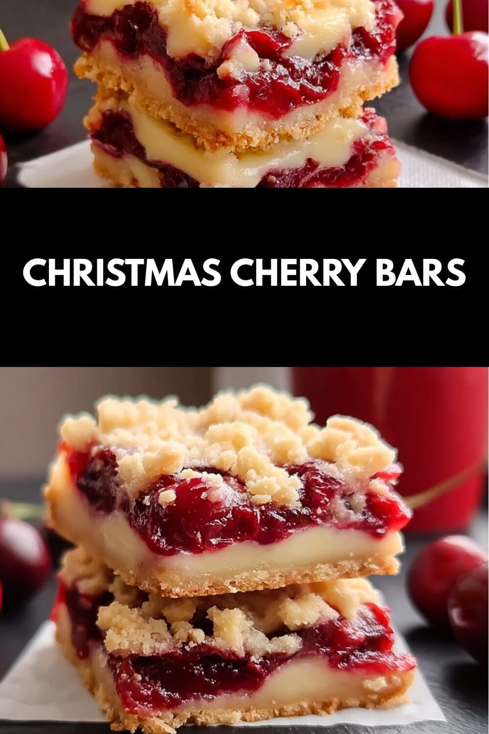 Christmas Cherry Bars