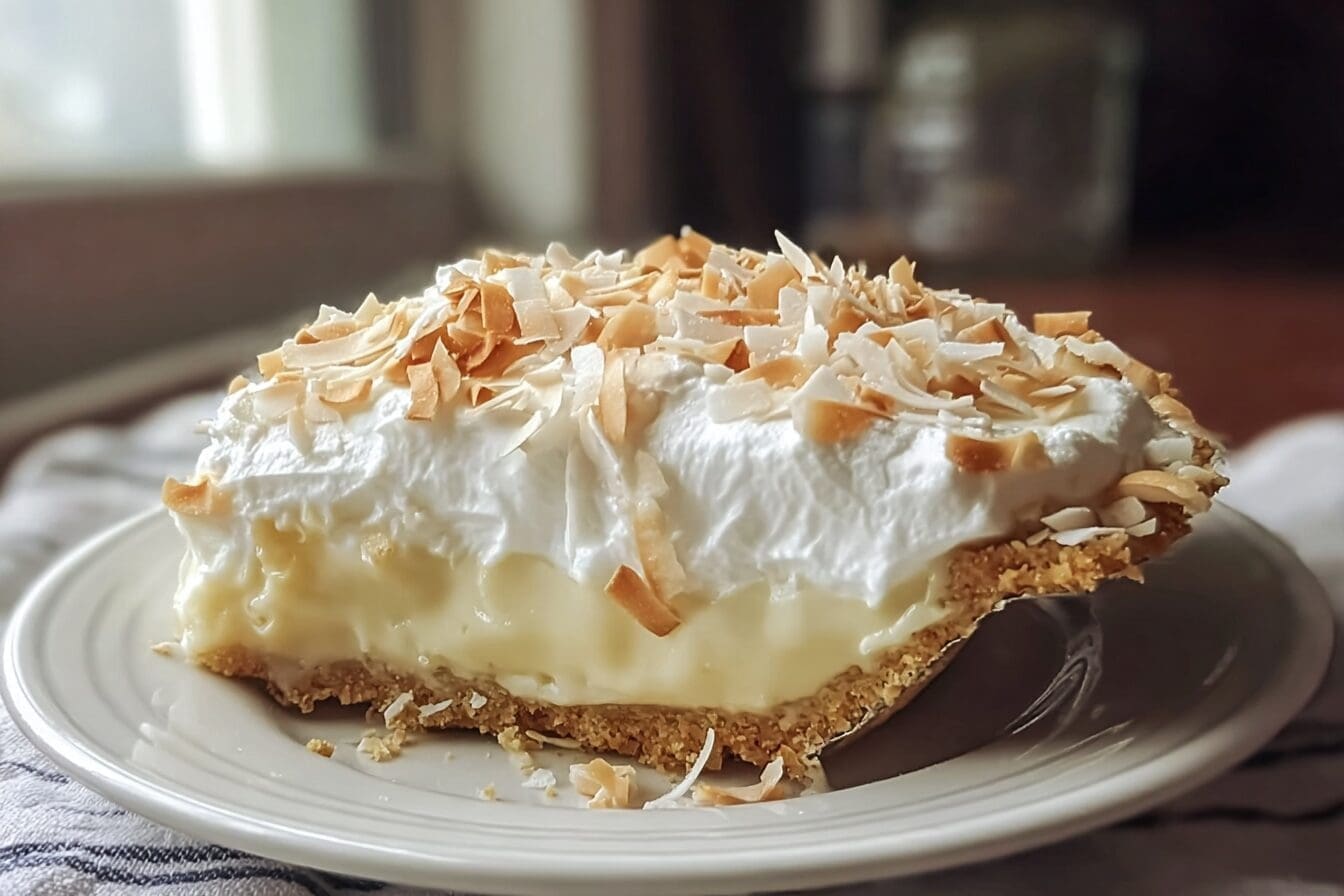 Homemade Coconut Cream Pie Recipe With Rich, Creamy Filling 6 Coconut Cream Pie