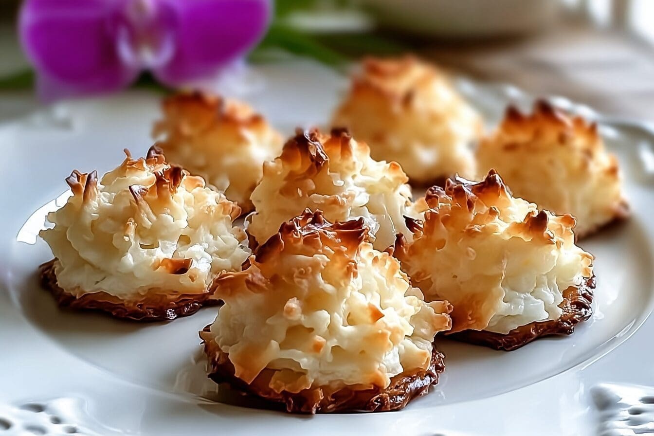 Coconut Macaroon Blossoms