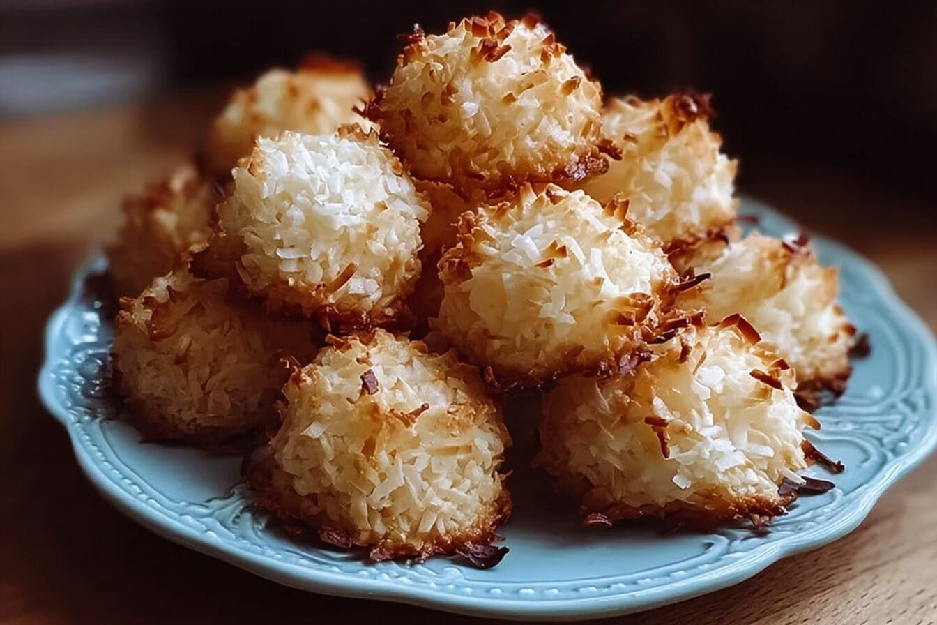 Coconut Macaroons Recipe With 5 Easy Ingredients 6 Coconut Macaroons