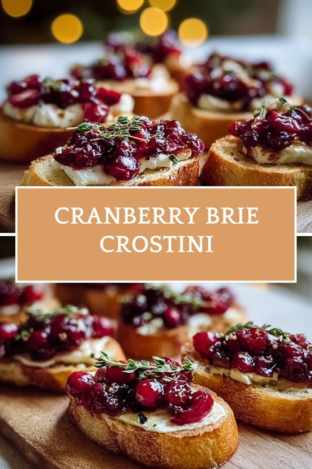 Roasted Cranberry And Brie Crostini With Balsamic Glaze 7 Cranberry Brie Crostini