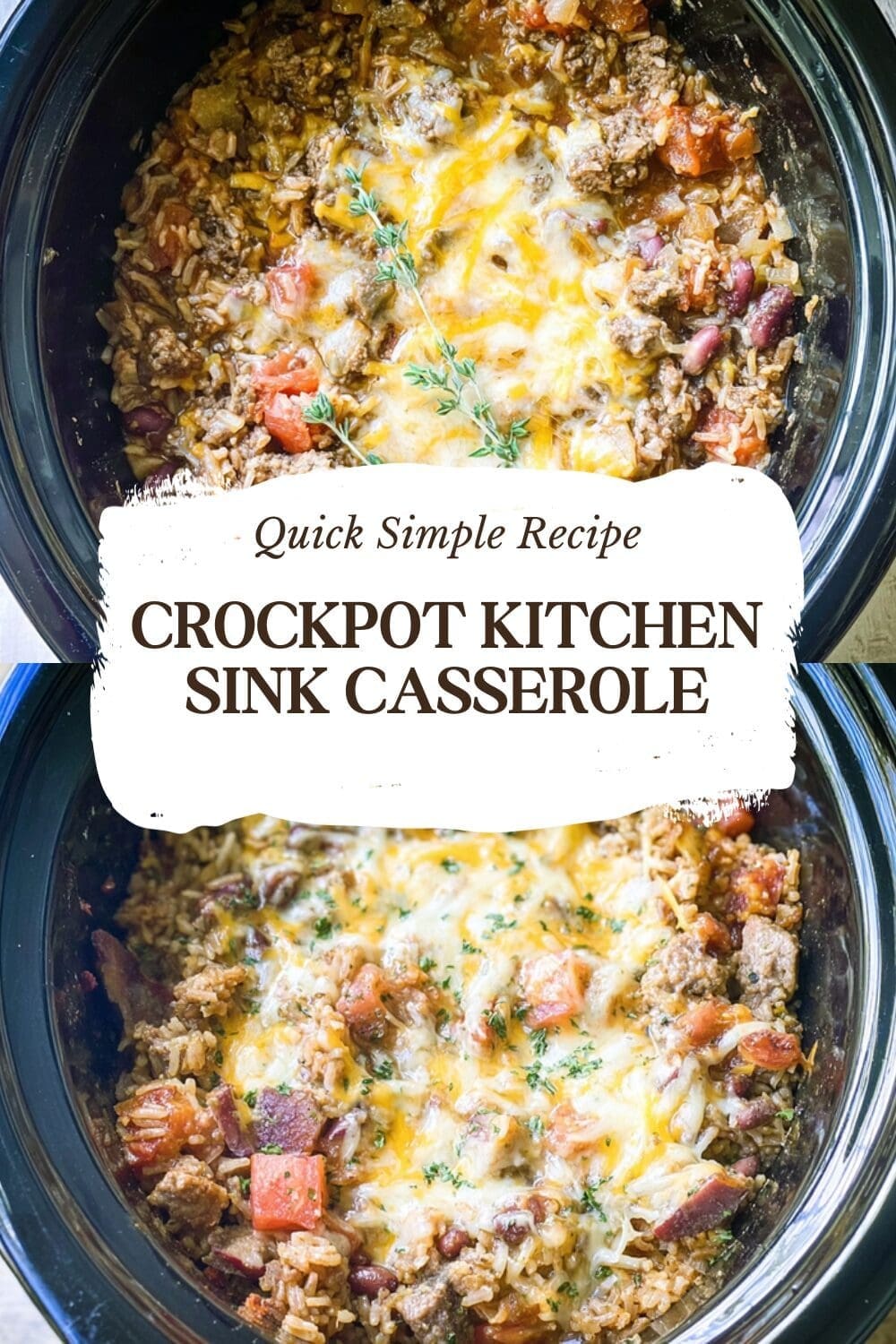 Crockpot Kitchen Sink Casserole Recipe With Mixed Ingredients 7 Crockpot Kitchen Sink Casserole