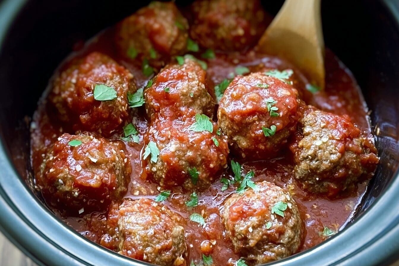 Grape Jelly Meatballs Recipe With Sweet And Tangy Sauce 6 Crockpot Meatballs