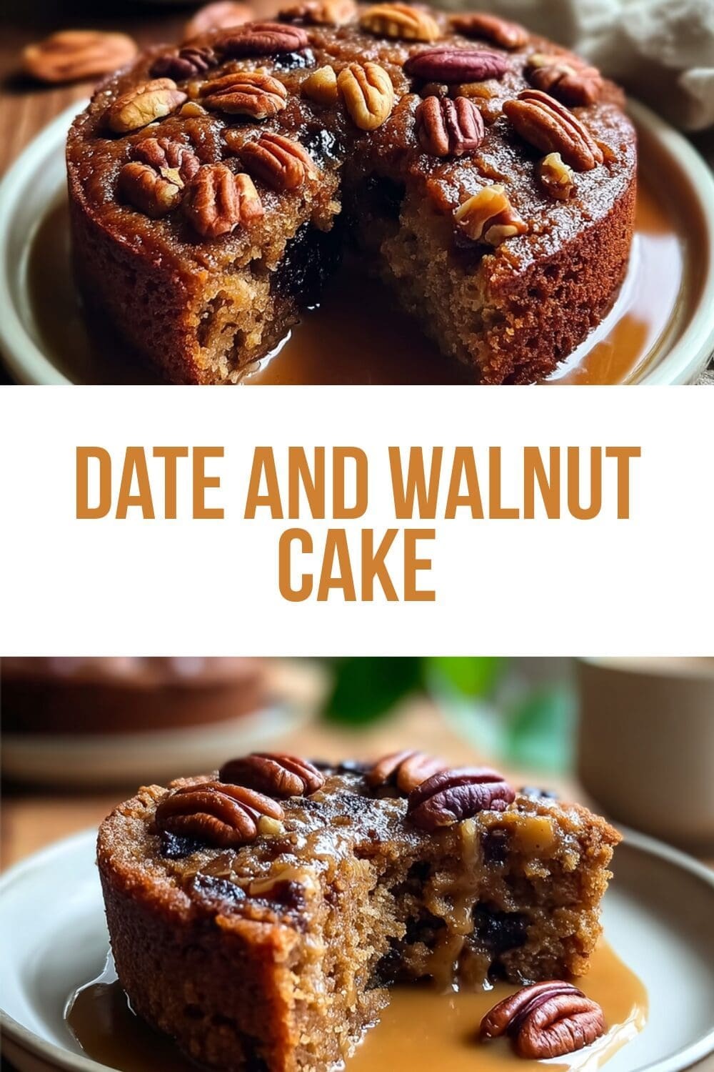 Date And Walnut Cake Recipe With Classic Vintage Flair 7 Date And Walnut Cake