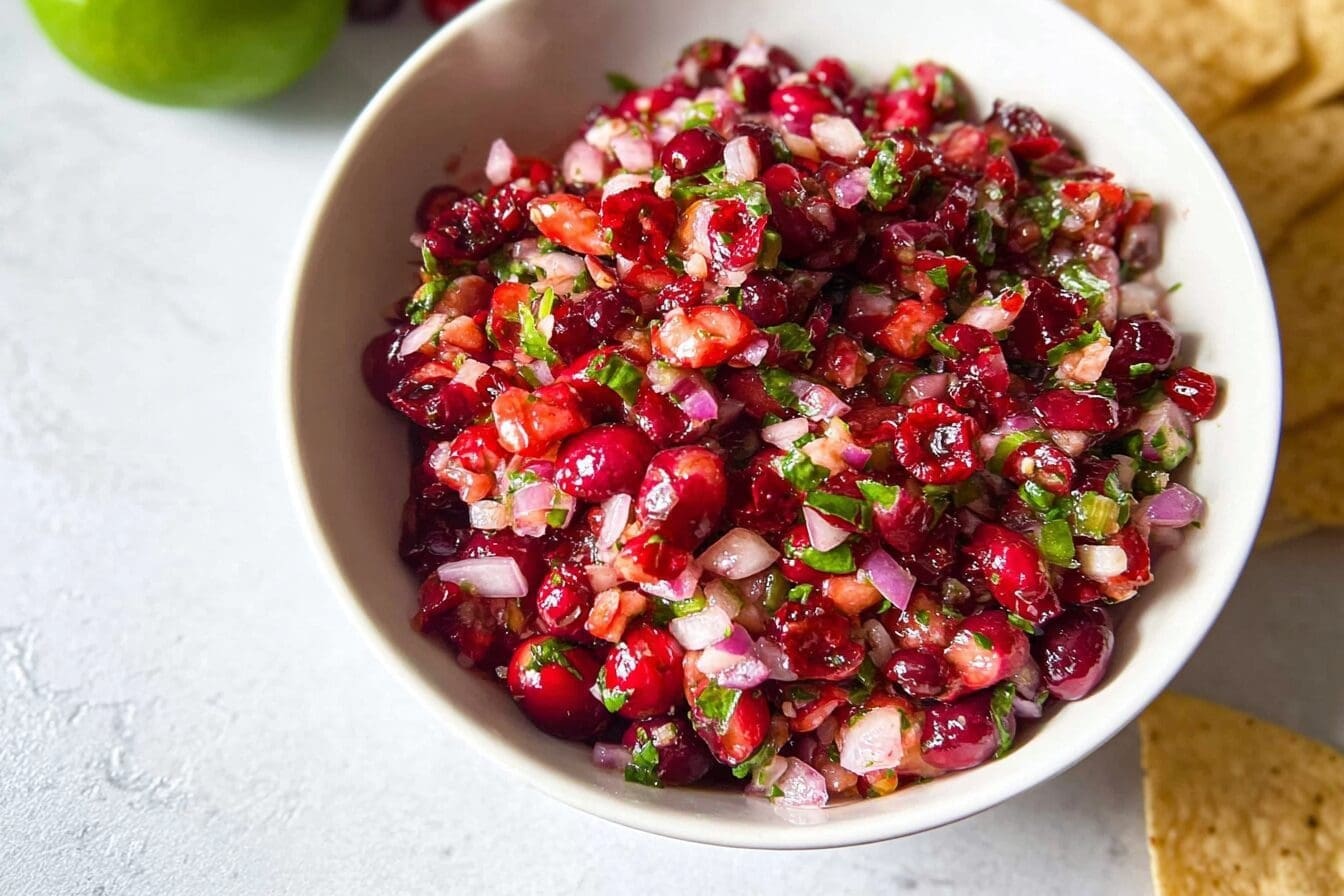 Fresh Cranberry Salsa