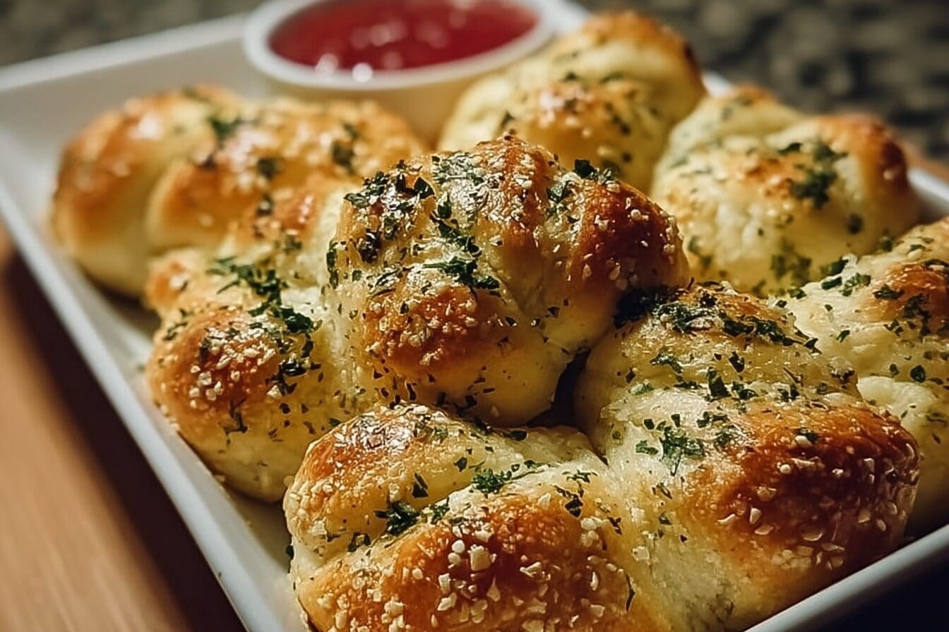 Homemade Garlic Knots Recipe With Soft, Buttery Flavor 6 Garlic Knots