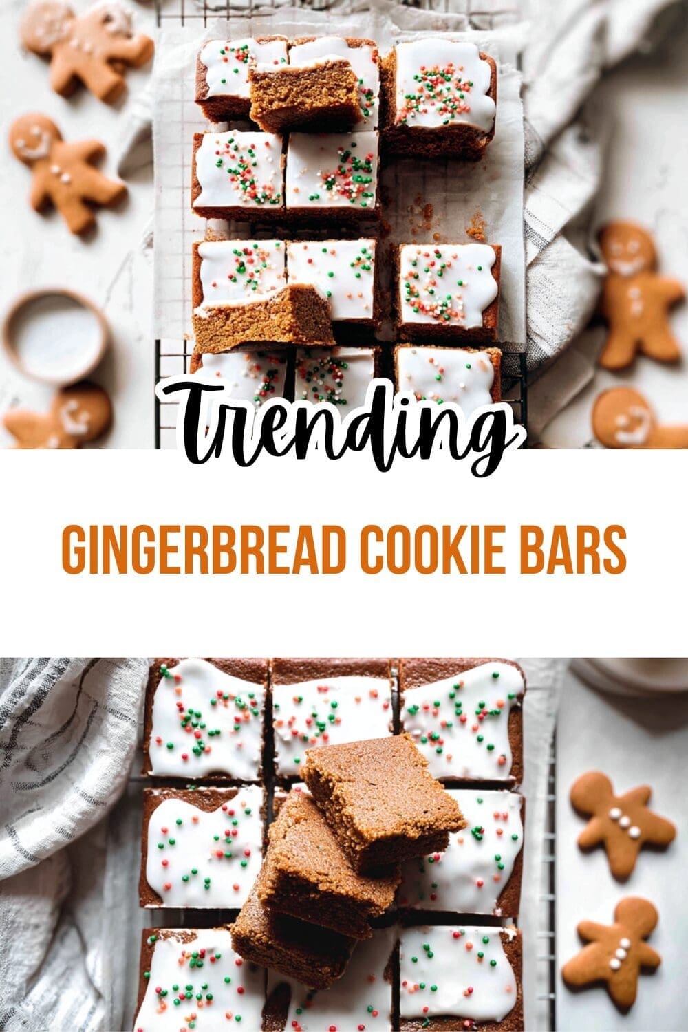 Gingerbread Cookie Bars Recipe With Spiced Holiday Flavors 7 Gingerbread Cookie Bars