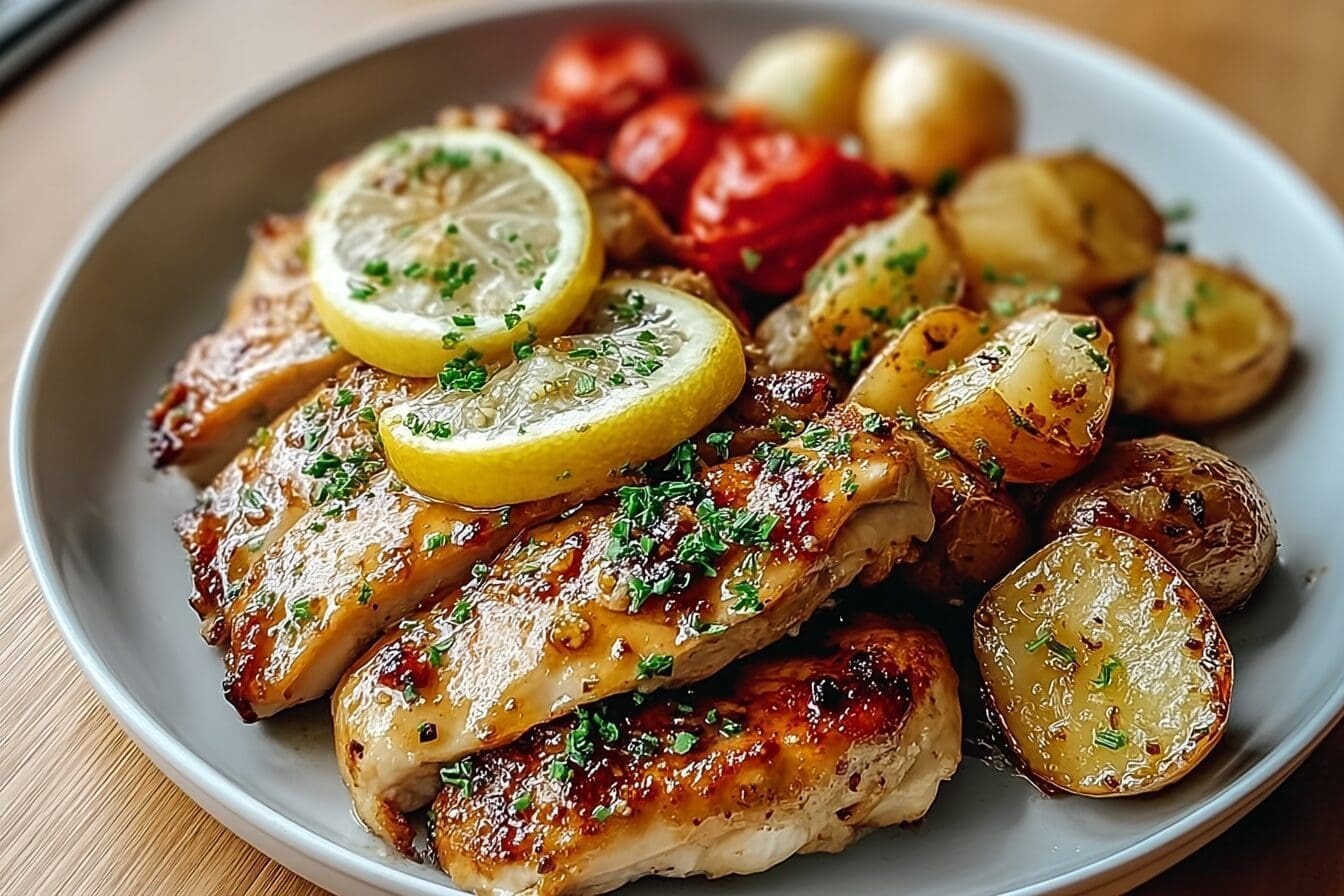 Honey Lemon Garlic Chicken Recipe With Simple Tangy Flavor 6 Glazed Lemon Garlic Chicken