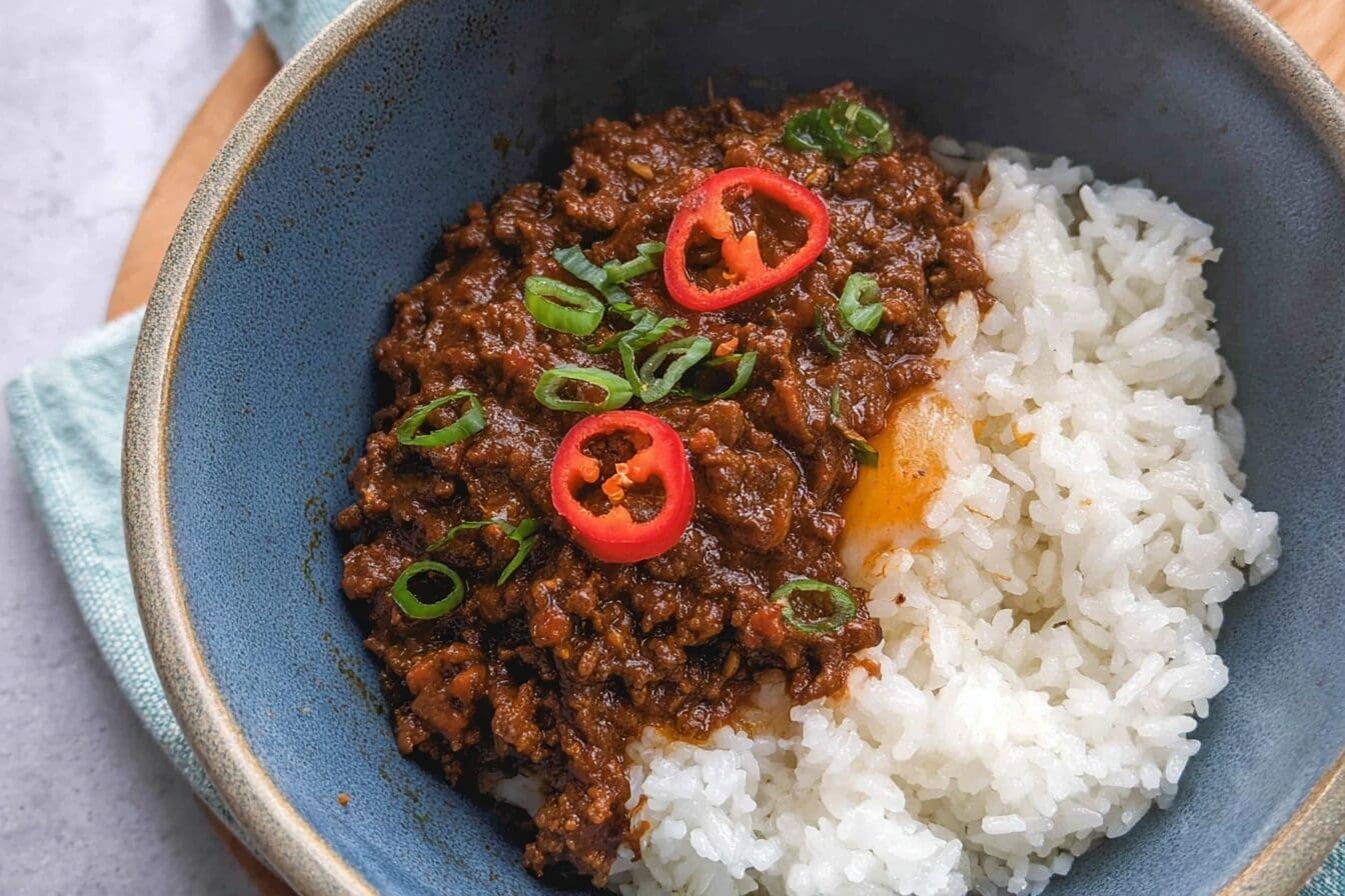 Gochujang Ground Beef Bowls