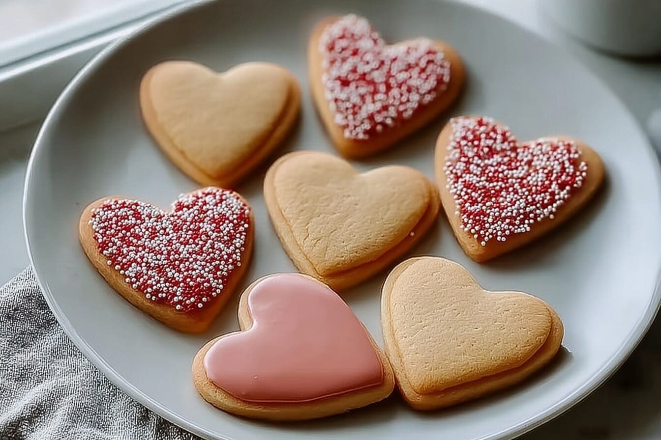 Heart Shaped Sugar Cookies