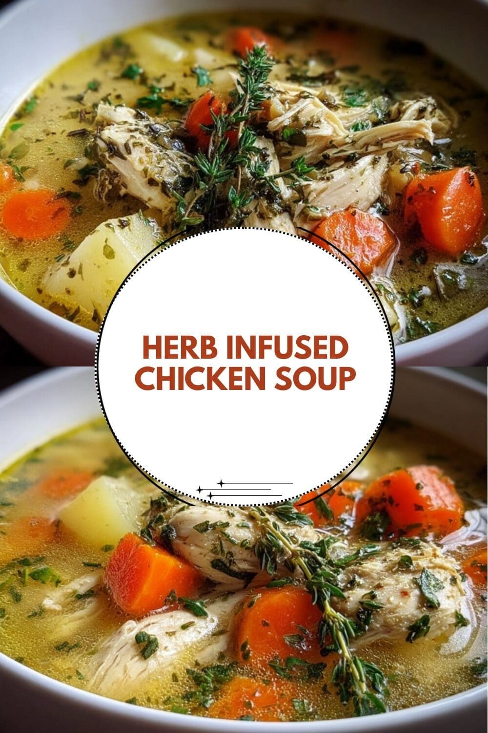 Herb-Loaded Chicken Noodle Soup Recipe With Fresh Aromatic Flavors 7 Herb Infused Chicken Soup