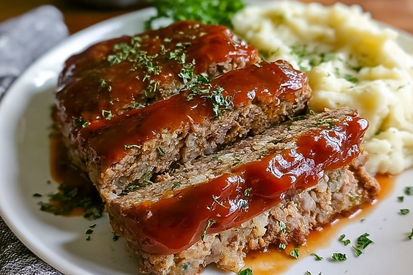 Meatloaf Recipe With Classic Ingredients For A Perfect Comfort Dinner 6 Homestyle Meatloaf Dinner