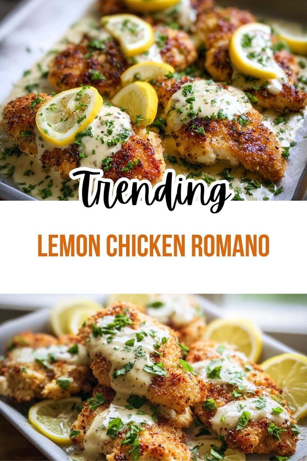 Lemon Chicken Romano Recipe With Garlic And Herb Seasoning 7 Lemon Chicken Romano