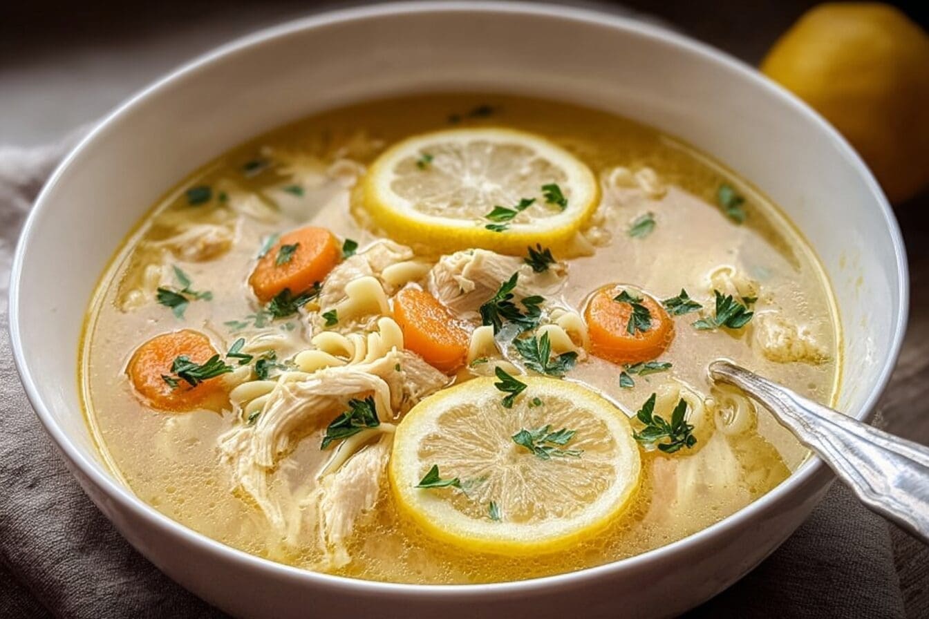 Lemon Chicken Soup
