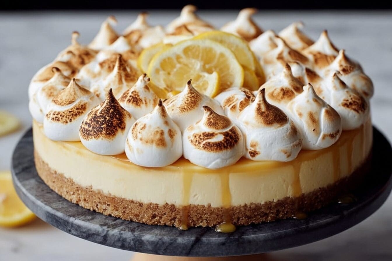 Lemon Meringue Cheesecake