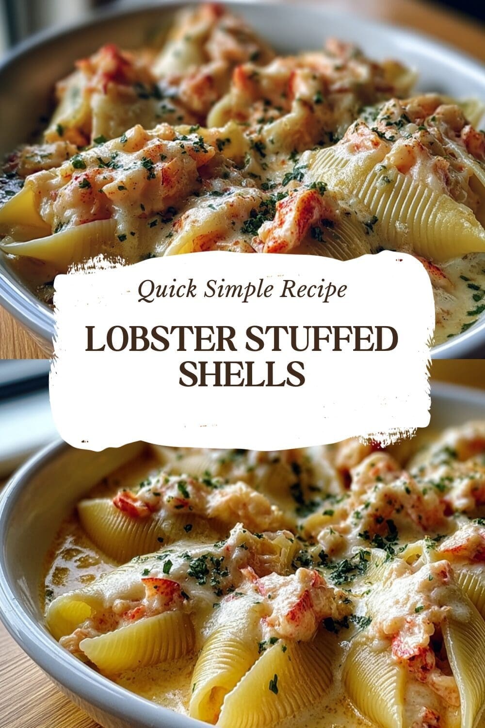 Lobster Stuffed Shells