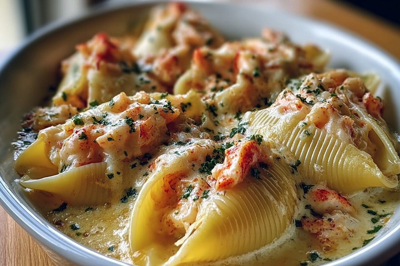 Lobster Stuffed Shells