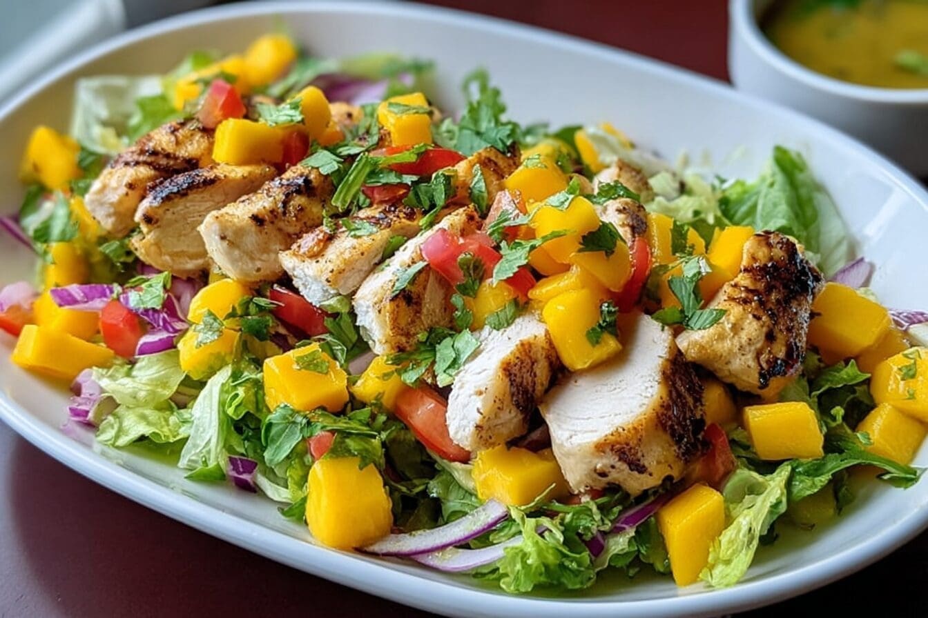 Mango Chicken Salad