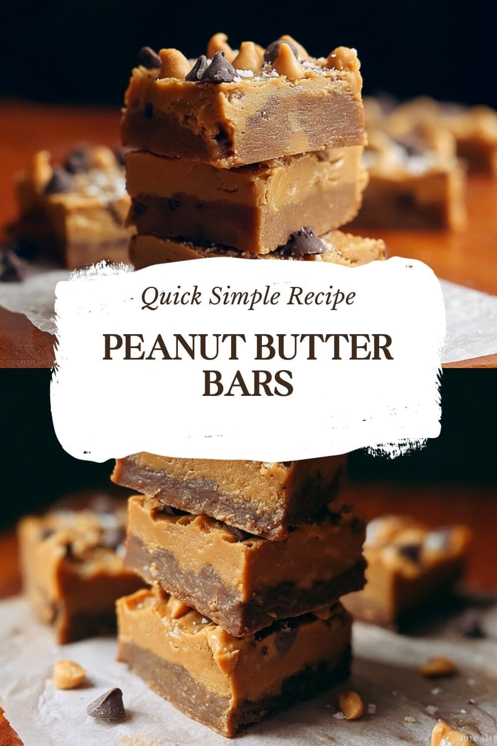 Peanut Butter Bars Recipe With Simple Ingredients And Quick Preparation 7 Peanut Butter Bars