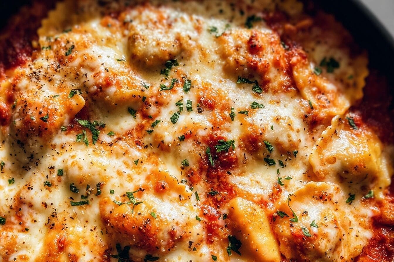 Easy Ravioli Lasagna Recipe For Quick And Tasty Meals 6 Ravioli Lasagna Bake