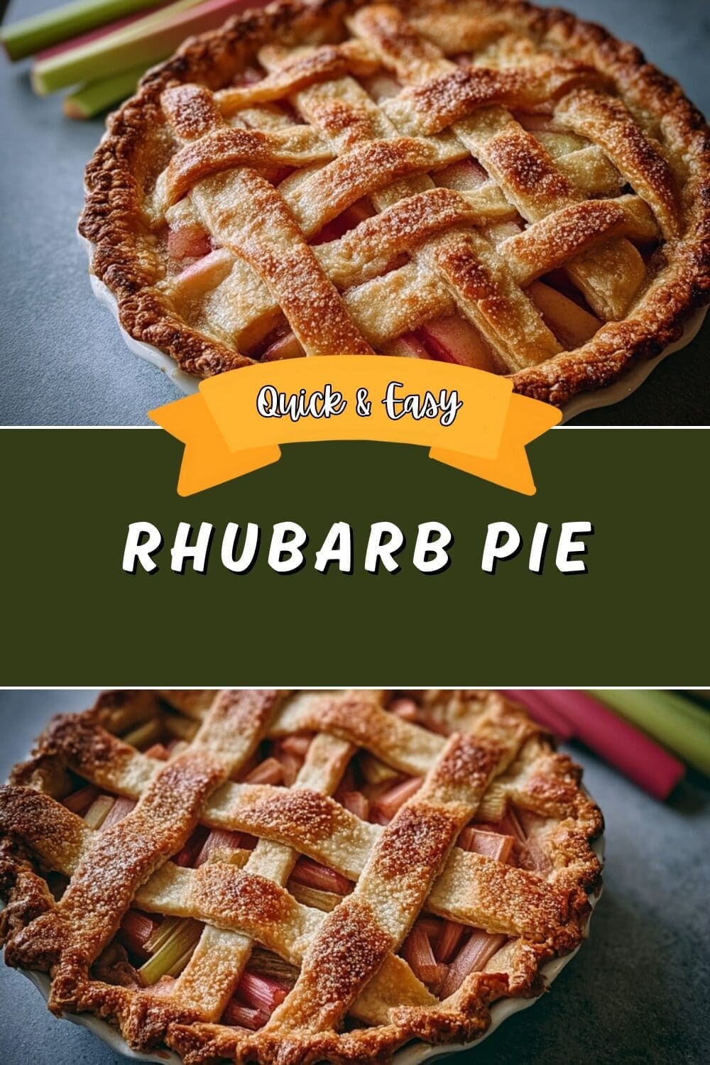 Rhubarb Pie