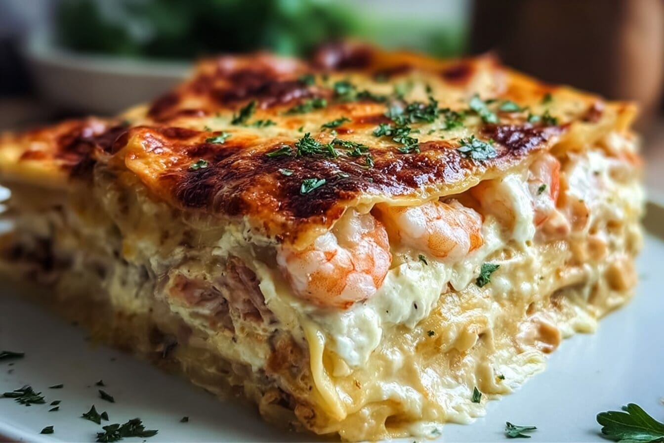 Seafood Lasagna