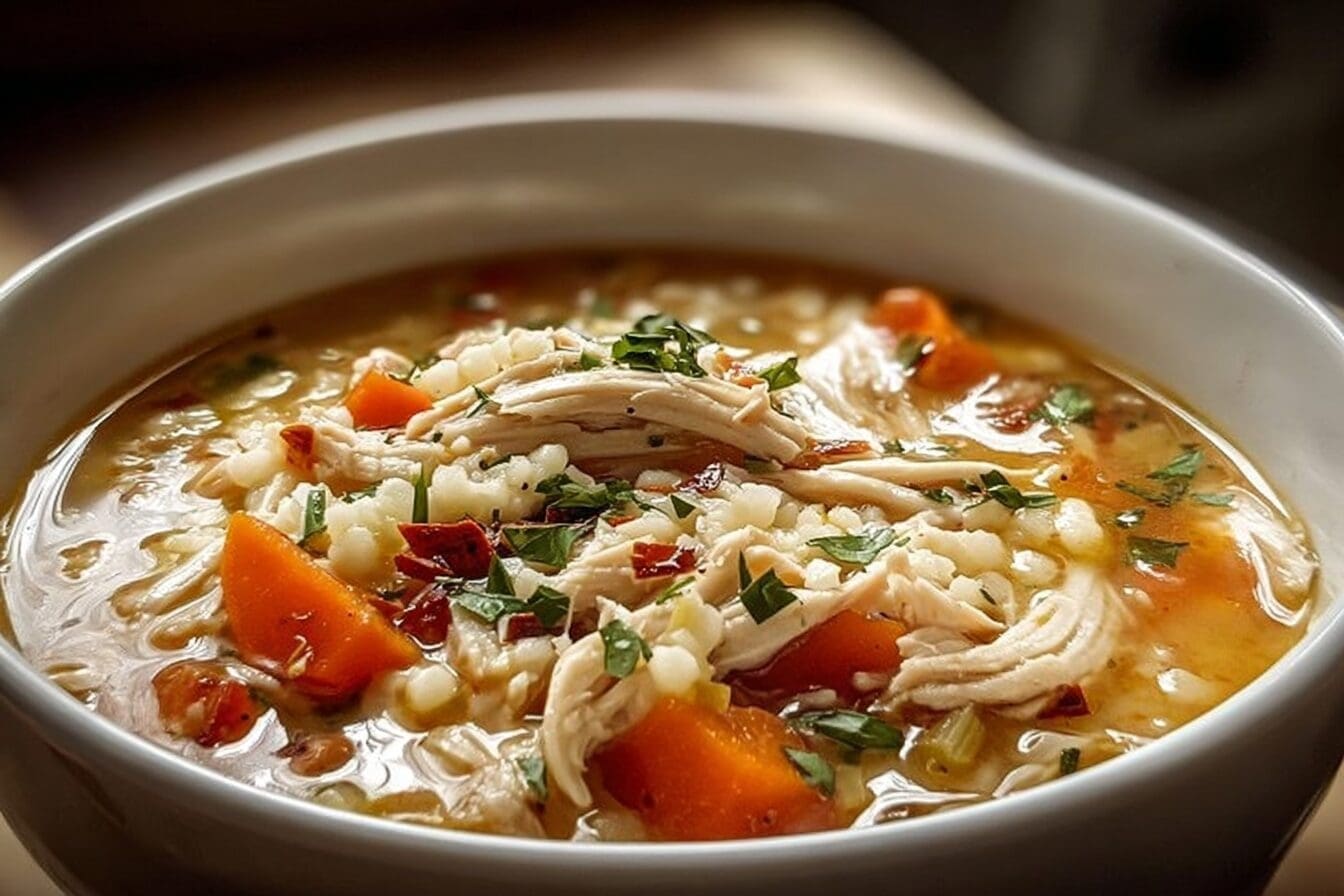 Creamy Chicken Enchilada Soup Recipe With Rich And Savory Flavors 6 Shredded Chicken Soup