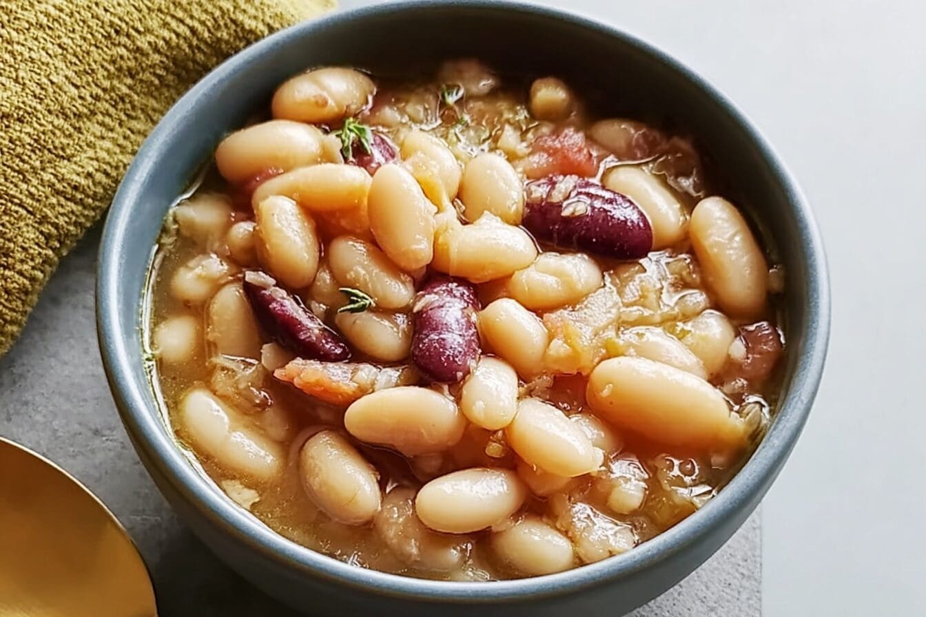 Slow Cooker Northern White Bean
