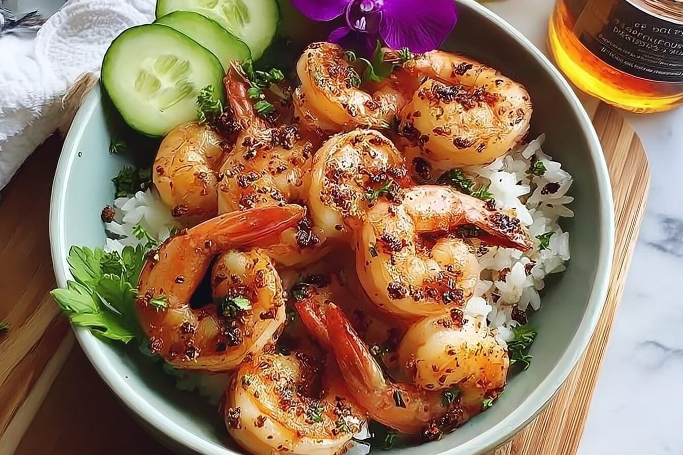 Spiced Garlic Shrimp