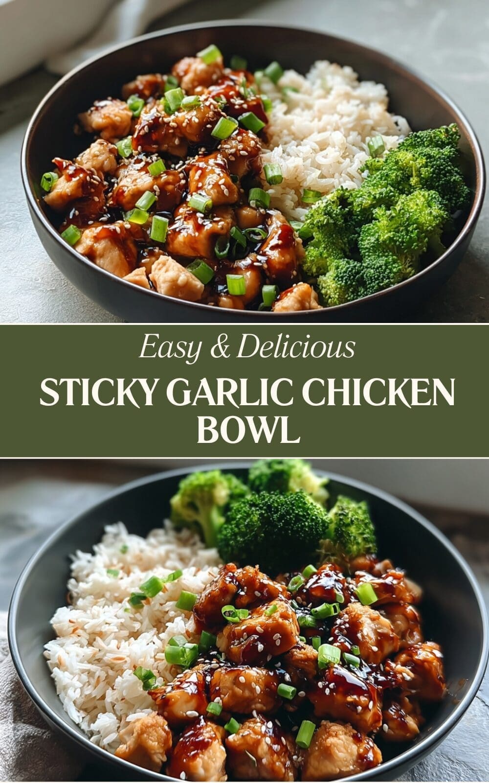 Sticky Garlic Butter Chicken Bowls With Savory Flavor Boost 7 Sticky Garlic Chicken Bowl