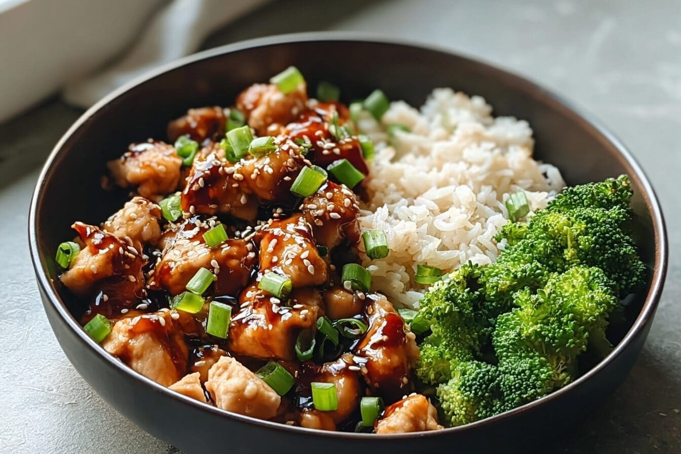 Sticky Garlic Butter Chicken Bowls With Savory Flavor Boost 6 Sticky Garlic Chicken Bowl