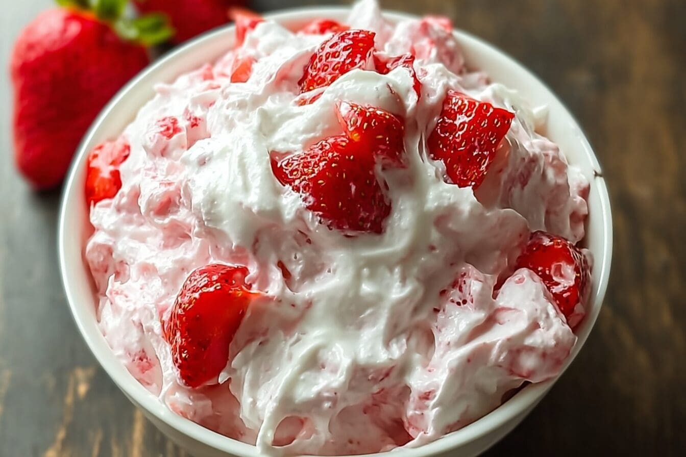 Strawberry Fluff Salad Recipe With Creamy And Fruity Twist 6 Strawberry Fluff Salad