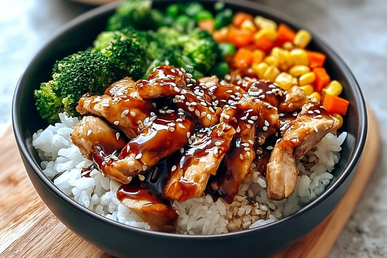 Teriyaki Chicken Rice Bowl