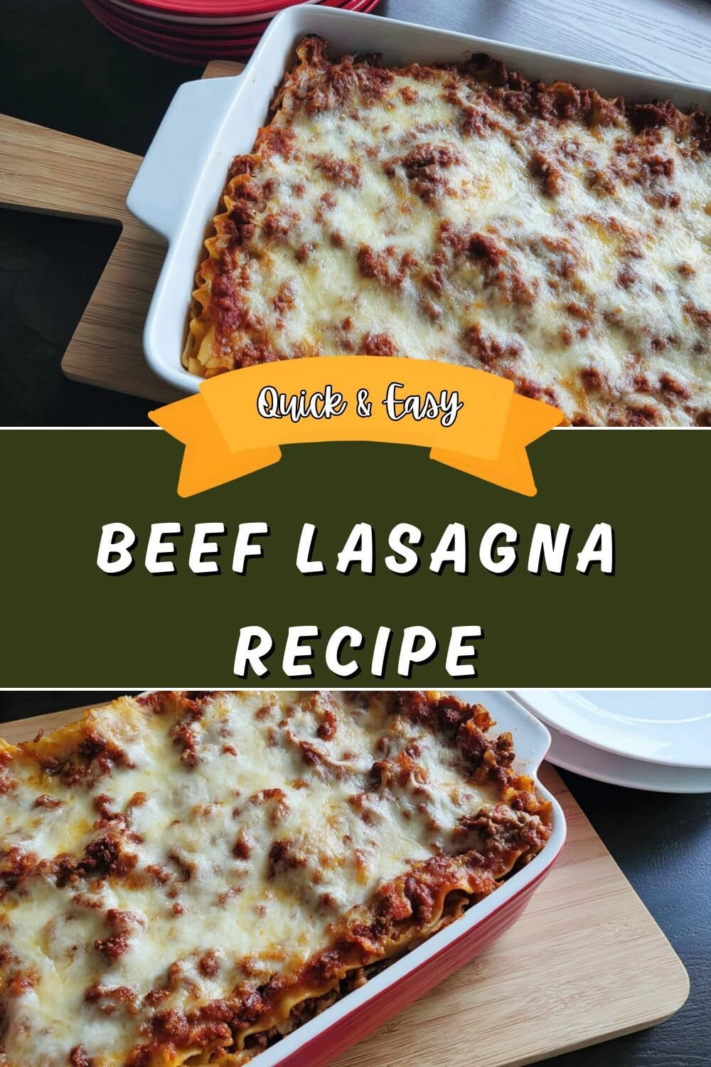 Easy Lasagna Recipe Quick Family Favorite 7 Beef Lasagna Recipe